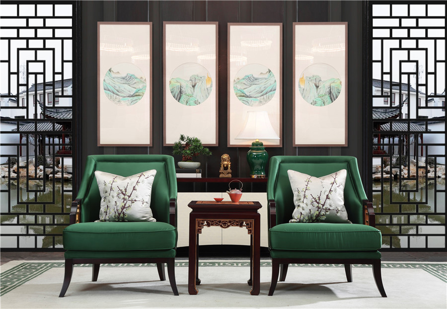 新中式风格客厅家具